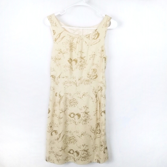 Moulinette Soeurs Windowpane Cocktail Mini Dress - Picture 1 of 7